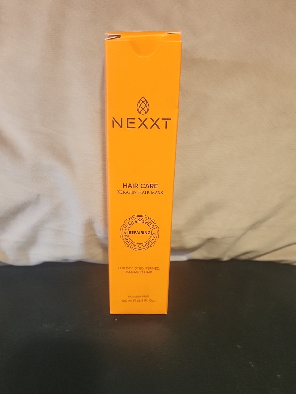 Nexxt Keratin Hair Mask - Bright Orange Box